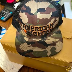 Mens “American Fighter“ cap. Camouflage and adjustable